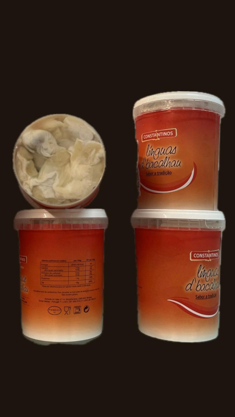 Línguas de Bacalhau (embalagem 500gr)